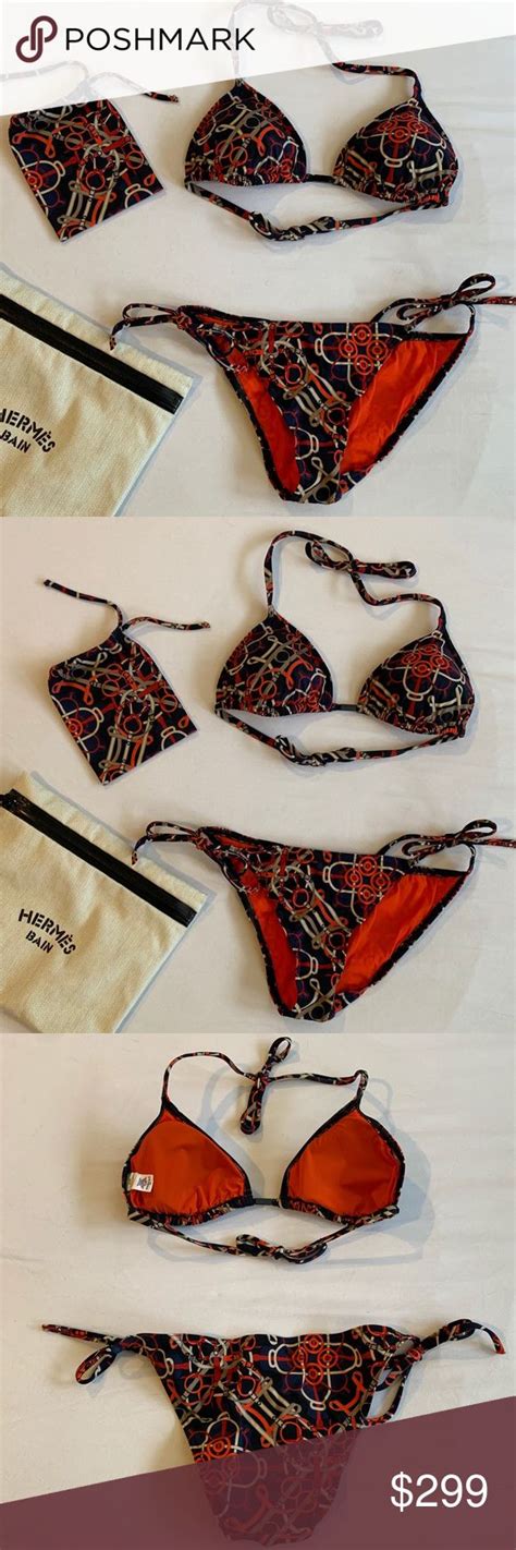 hermes beach bikinis.